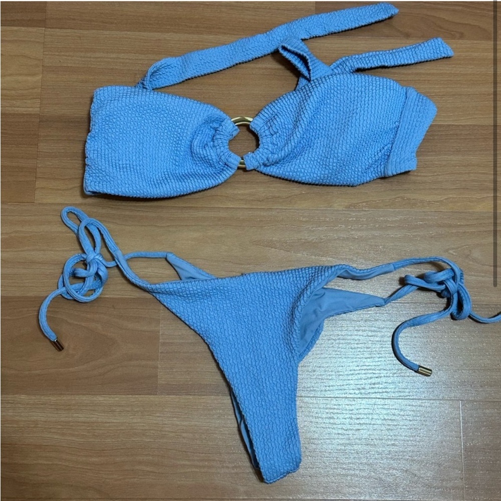 Monday Swimwear Light Blue Bikini top